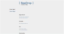 Desktop Screenshot of beedrop.com