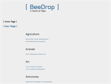 Tablet Screenshot of beedrop.com